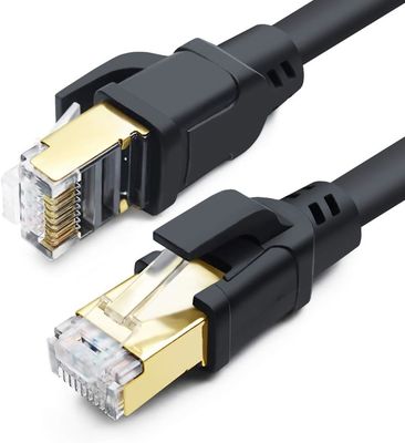 Data Transfer Copper Cat 8 Network Cable RJ45 Connector Cat 8 Patch Cord